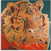 アンディ・ウォーホル　シベリアンタイガー　ポスター Amazon.co.jp: Andy Warhol アンディ・ウォーホル 《絶滅危惧種